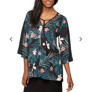 Rachel Zoe Soft Floral Maternity Shirt-NWT